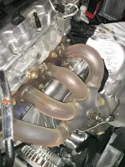 Dodge 2.4L Exhaust Manifold installation