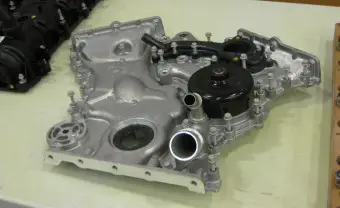Dodge 3.6L Timing cover installation