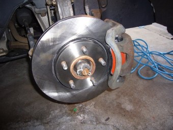 Dodge Caravan front brakes