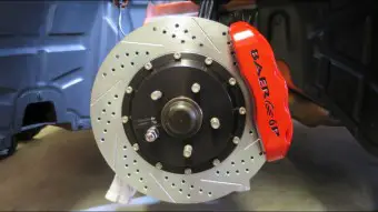 Dodge Charger front brakes