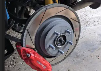 Dodge Charger front brakes