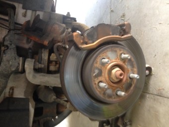 Dodge Nitro front brakes